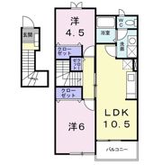 パーク レガシィⅡの間取り画像