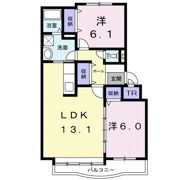 ソレアード ヒロタの間取り画像