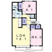 ソレアード ヒロタの間取り画像