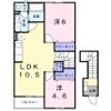 パレミニョンⅠの間取り画像