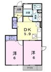 ヴェルジネの間取り画像