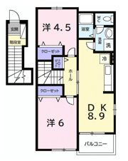 セブンアクロスの間取り画像