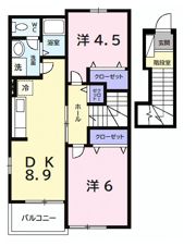 セブンアクロスの間取り画像