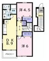 セブンアクロスの間取り画像