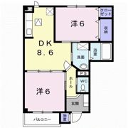 リヴィエール Bの間取り画像