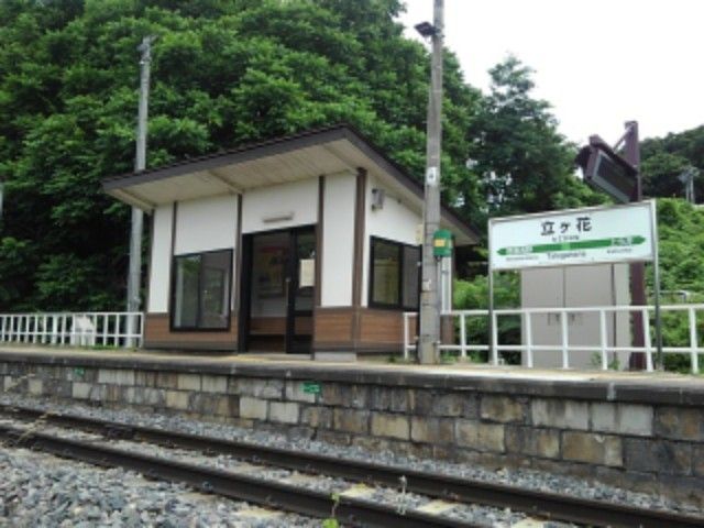 近くのJR立ヶ花駅まで900m（徒歩12分）