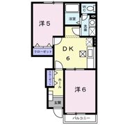 セイバリーハイツの間取り画像