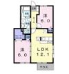 スリーエムBの間取り画像