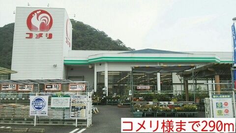 近くのコメリ様まで290m（徒歩4分）