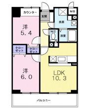 フォレスタ秋津の間取り画像