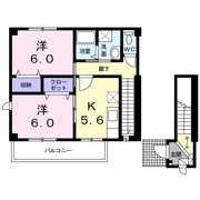 ソレイユルヴァンBの間取り画像