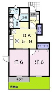 サラスワティBの間取り画像