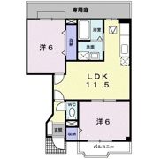 サン・ウエストⅡの間取り画像