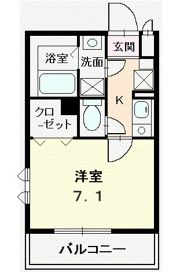 クチトーレ・フジセの間取り画像