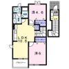 シャルマン花みずき U棟の間取り画像