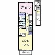 エスポワールAの間取り画像