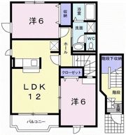アネーロの間取り画像