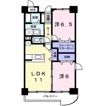 メゾン果林の間取り画像
