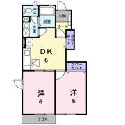 フルールⅤの間取り画像