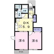 ラフィネ Ⅰ番館の間取り画像