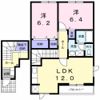 ソレアード・K Ⅱの間取り画像