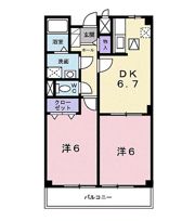 プラシードTSUKASA A棟の間取り画像