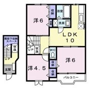 キアーロディルーナの間取り画像