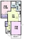 メゾン・アンソレイエの間取り画像