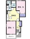 Presentime Aの間取り画像