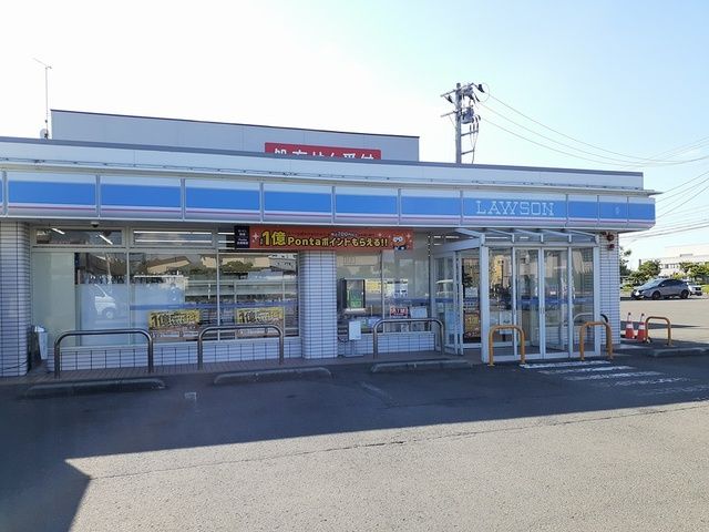 近くのローソン能代落合店まで979m（徒歩13分）