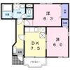 ミルクベッチ Bの間取り画像