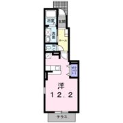 Bach西多賀の間取り画像