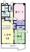 レジデンス辻が花Ⅰの間取り画像