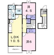 サウスウィンドの間取り画像