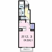 ルミナス藍住Aの間取り画像