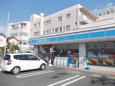 近くのローソン藍住町西野店様まで450m（徒歩6分）