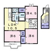 カーサグリーンⅠの間取り画像