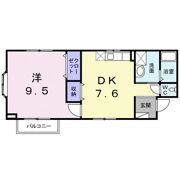 クローバーズヒル田上台の間取り画像
