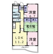 ピュアー双葉の間取り画像