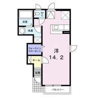 アンソレイユの間取り画像