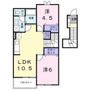 Croud Ookubo A棟の間取り画像