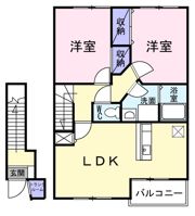 グレイス スクエア A棟の間取り画像