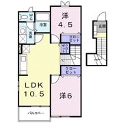 コモド・タウン・M－Bの間取り画像