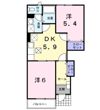 ル・シエルⅠの間取り画像
