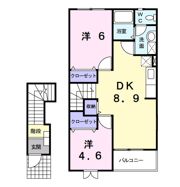 ル・シエルⅠの間取り画像