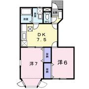 コーポスズミの間取り画像