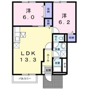 クィーンペガサス Ⅰの間取り画像