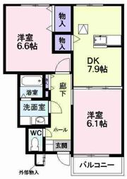 ラフィネ・ドミールの間取り画像