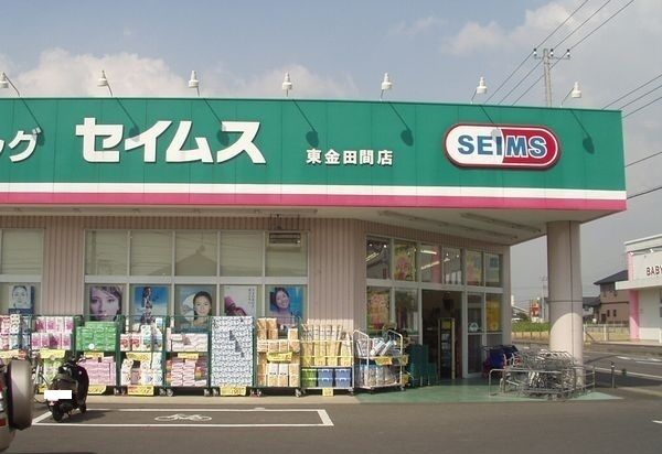 近くのセイムス東金田間店まで800m(徒歩10分)