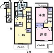 K・TエミネンスヒルズBの間取り画像